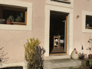 L'atelier de Carine Mertes, artiste feutrière à Dudelange